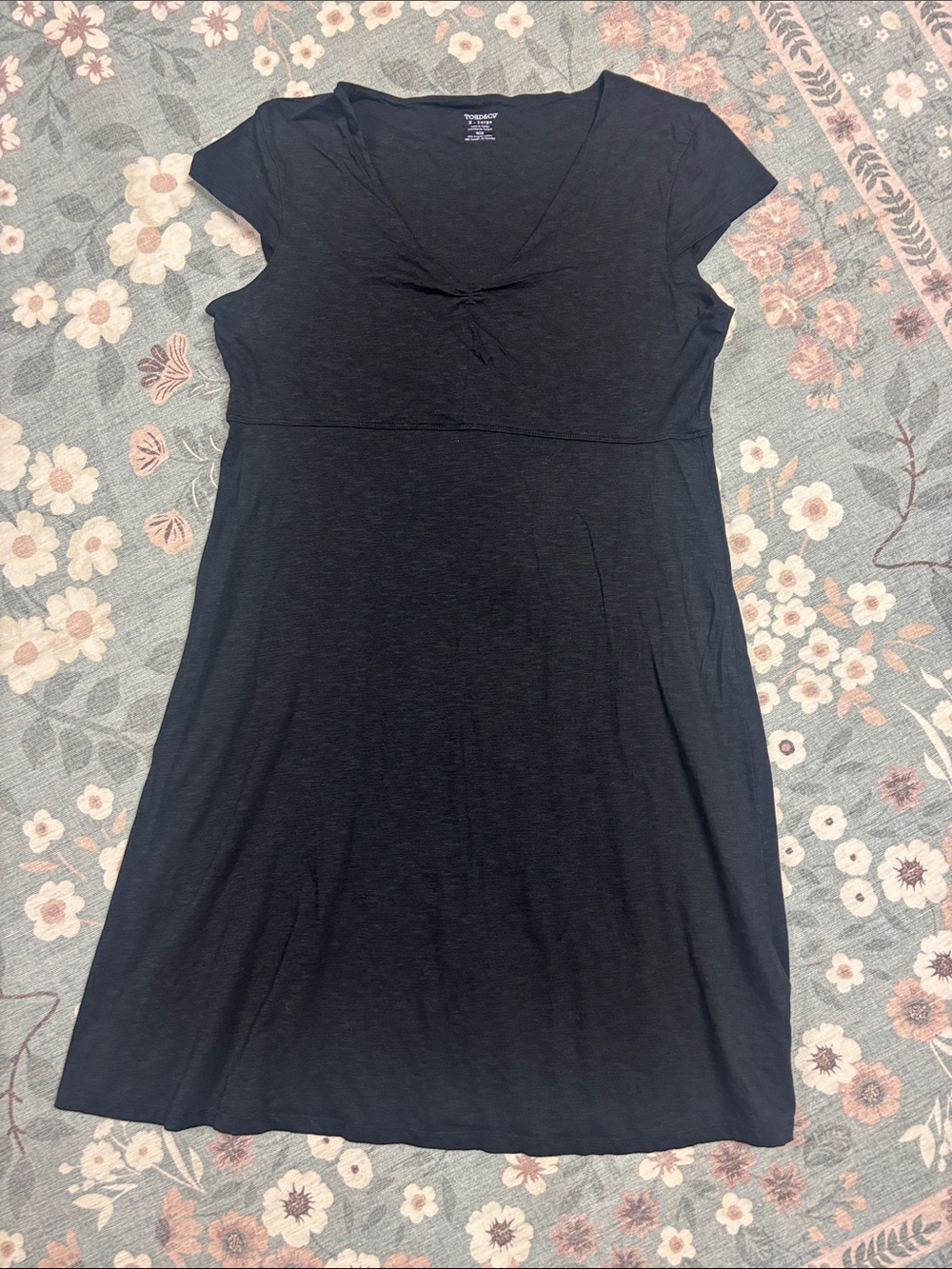 Toad & Co V-Neck Short Sleeve Dress